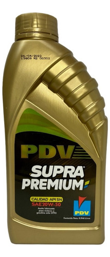 Aceite Pdv 20w50 Mineral
