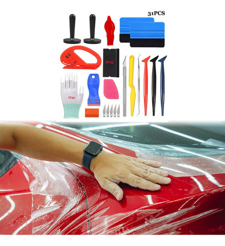 Kit De Instalación De Tinte Para Ventanas De Automóvil De