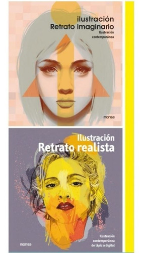 Oferta: 2 Libros De Dibujo Retrato Realista + Imaginario