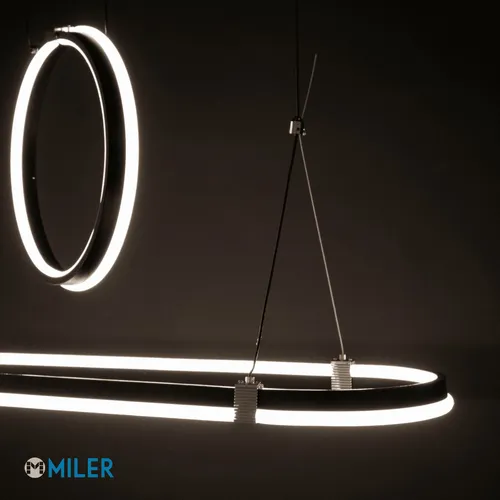 Lampara Colgante Luz Led 72w Diseño Moderno Living Oriana