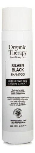 Organic Therapy Shampoo Matizador Negro Platino 280ml