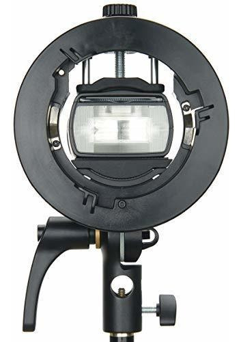 Imagen 3 de 4 de Softbox Rejilla Plegable 23.6 23.6 in Soporte Speedlite
