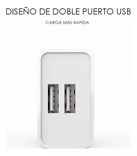 Cargador de pared USB 5V 2A Adaptador de alimentación de CA (paquete de 2  blancos) Ormromra CZDZ-ZH87