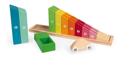 Juego Didáctico De Madera Aprendiendo A Contar Janod