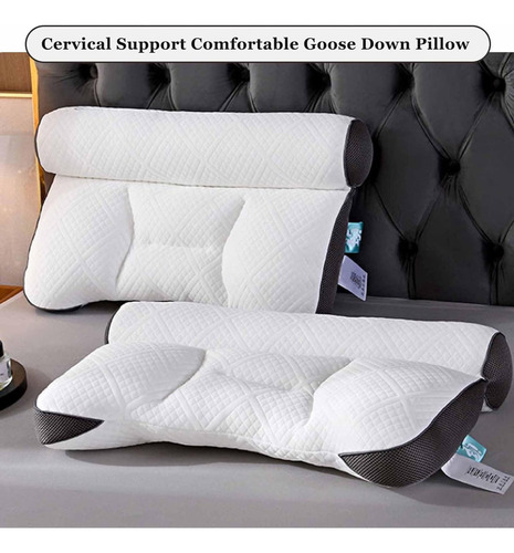 Yi Almohada De Cuello Almohada De Plumas De Ganso 2024