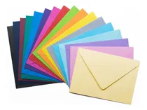 Comprar 100 Sobres Papel Color 11x16 90gr Tarjetas Invitaciones Boda