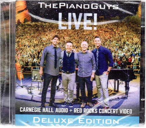 Cd + Dvd The Piano Guys Live Deluxe Edition Lacrado