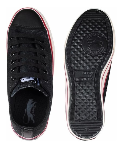 Imagen 7 de 10 de Zapatillas Jaguar Unisex Urbana Lona Clasica 8074 Original