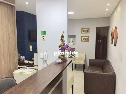Imagem 2 de 13 de Sala, 43 M² - Venda Por R$ 297.000,00 Ou Aluguel Por R$ 1.300,00/mês - Centro - São José Dos Campos/sp - Sa0706