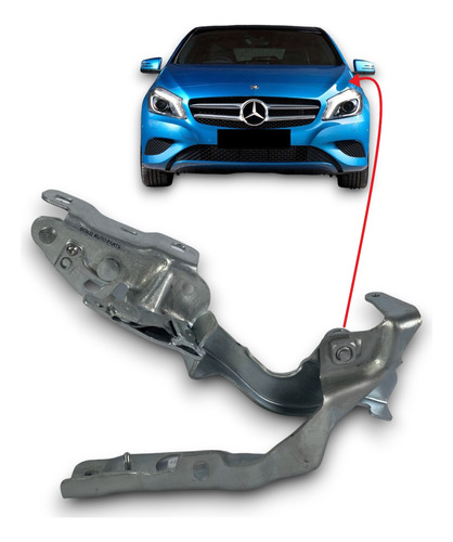 Dobradiça Capo Mercedes Gla 200 1.6 Black Edition 15-17 Le 