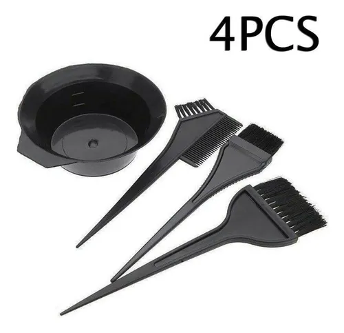Juego De 4 Cepillos Profesionales Para Colorear El Cabello,