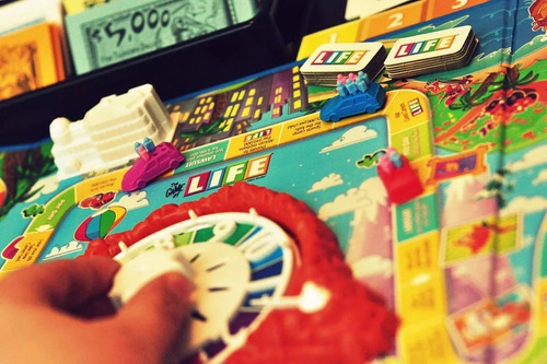 Juego De La Vida Life De Mesa Hasbro Tv Niño Adulto Original