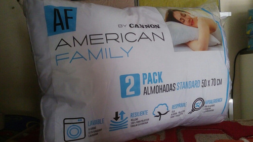 Almohadas Pack Cannon - X4 Almohadas