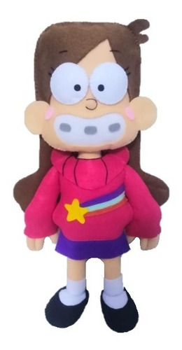 Mabel Gravity Falls 001 Muñeca Figura Peluche 30cm Fieltro