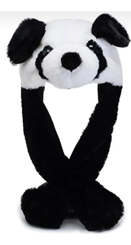 Gorro Peluche Mueve Levanta Las Orejas Oso Panda