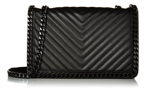 Bolso Para Dama Negro Bandolera Cuero Sintético Aldo