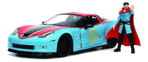 2006 Corvette Z06 Con Dr. Strange Figure 1:24 Escala Diecast