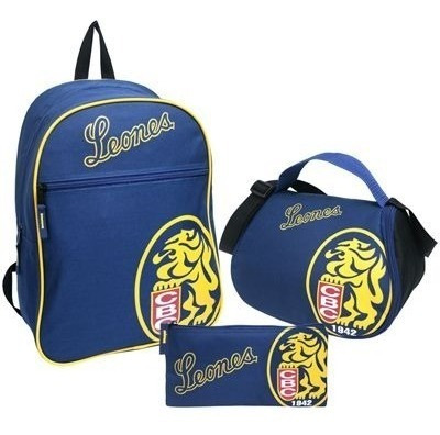 Combo Morral Lonchera Y Cartuchera Leones Del Caracas