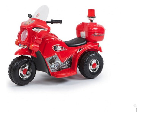 Moto A Bateria Niños Policia Luces Y Sonido . Love 3003 6v