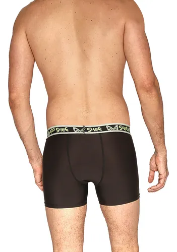 Short Lycra Con Elastico Hombre H2o Wear Negro