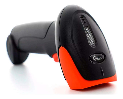 Lector De Código De Barras Láser 1d Bidireccional Usb Negro