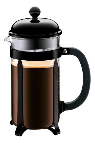 Cafetera Bodum 1928-01, 1 L, Negra, Manual