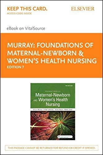 Book : Foundations Of Maternal-newborn And Womens Health...