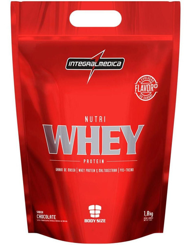 Nutriwhey Protein Refil 1,8kg Chocolate - Integralmédica