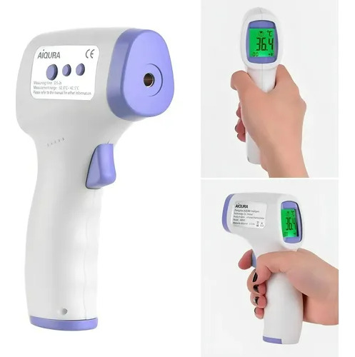 Termómetro Infrarrojo Digital Temperatura Corporal Blanco