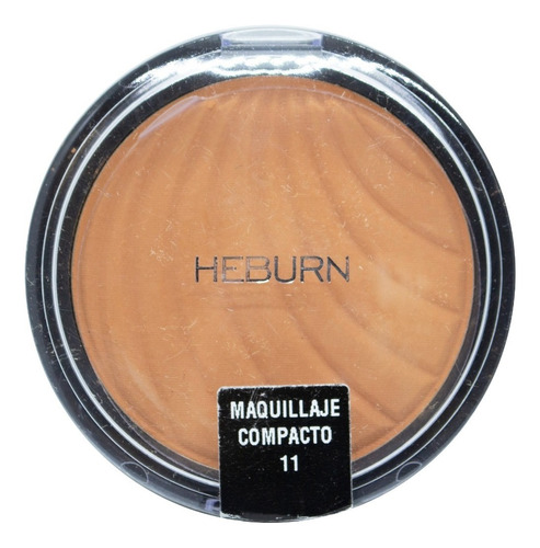 Base de maquillaje en polvo Heburn Profesional Maquillaje Compacto tono 11 - 11mL