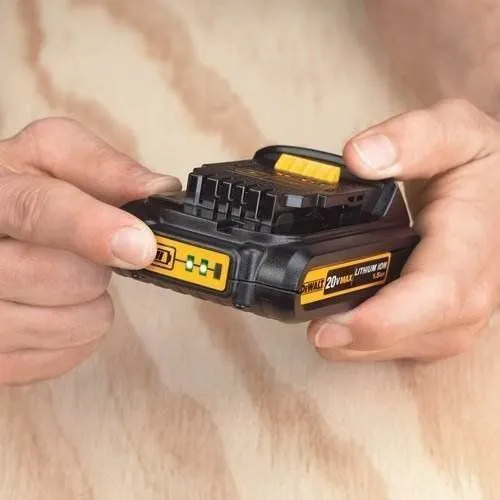 Batería de litio compacta de 20 V como máximo y 1,5 Ah - DCB201-b3 Dewalt
