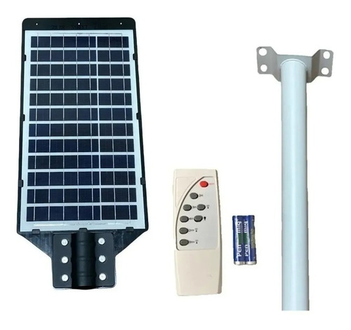 Foco Solar 900w Foco Solar Exterior + Soporte + Control Xl 