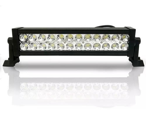 Barra Reta 24 Leds 72w 320mm 12 24v 7200 Lumens 6000k