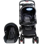 Coche Cuna De Bebe Porta Bebe,car Seat,mecedora 3 En 1,paseo