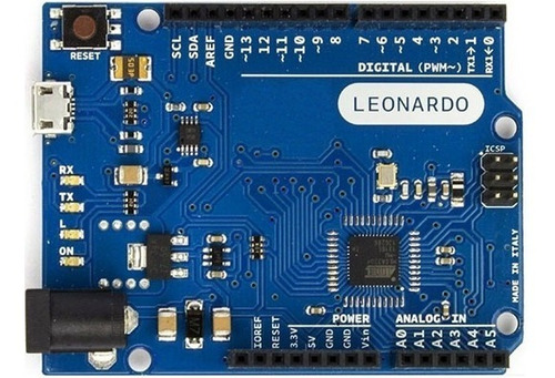Imagen 1 de 5 de Placa Leonardo Atmega32u4 Avr 32 K Flash Con Cable Usb