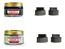 Comprar Pack X 2 Arola Crema Cuero Negro Incolora + 4 Aplicadores 