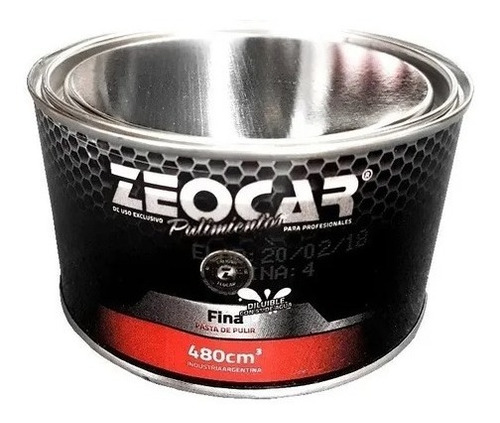 Pasta De Pulir Fina Zeocar 480 Grs.