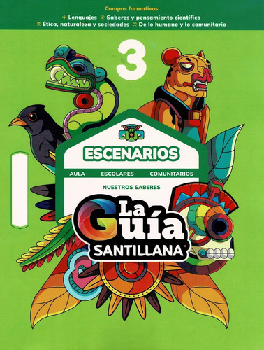 Guía Santillana 3° Pública Kit C/4 Libros + Exámenes 2025-26