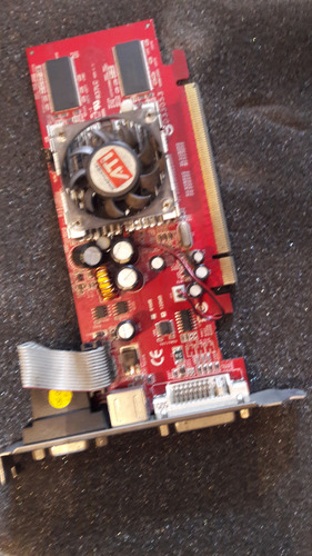 Tarjeta Video Ati X300se 256 Mb Vga Sv Dvi Pci Express X 16 (Usado)