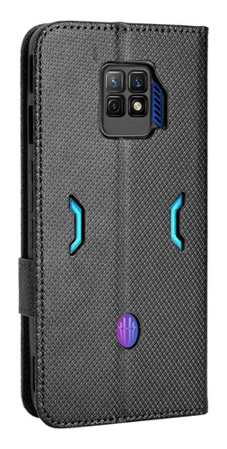 Funda Con Tapa Para Nubia Red Magic 7s 7 Pro Business Style