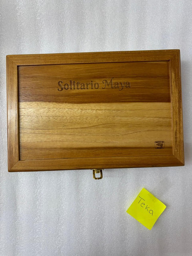 Juego De Mesa Solitario Maya De Madera Korsa 10018