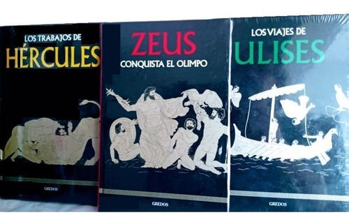 Imagen 2 de 8 de Pack Colección Mitología - Zeus, Hércules Y Ulises - Gredos
