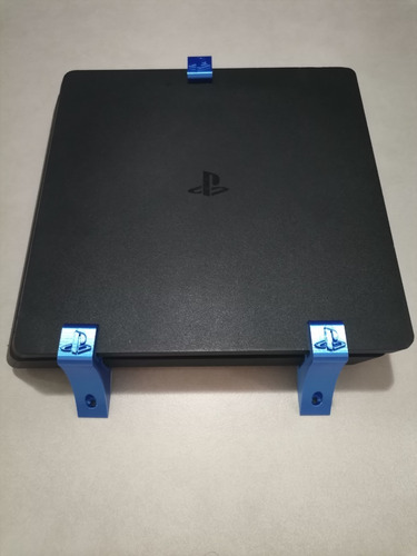 Imagen 6 de 9 de Soporte De Pared O Muro Playstation 4 Slim, Diseño 3d