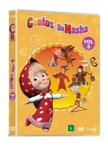 Dvd Contos Da Masha Vol 3 Original Lacrado