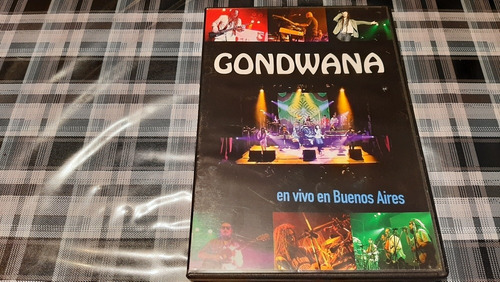 Gondwana - En Vivo - Dvd  Impecable 