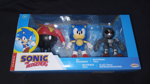 Sonic The Edgedog 10 Cm Set Multipack Jakks