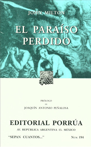 Libro: # 194. El Paraíso Perdido / 10 Ed.