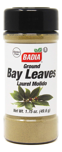 Tarro De Hojas De Laurel Molidas 50 Gramos Sin Gluten Kosher