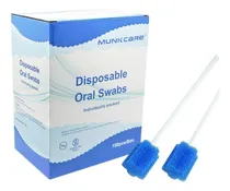 Comprar Hisopos Bucales Desechables Munkcare, Esponja Para Limpieza