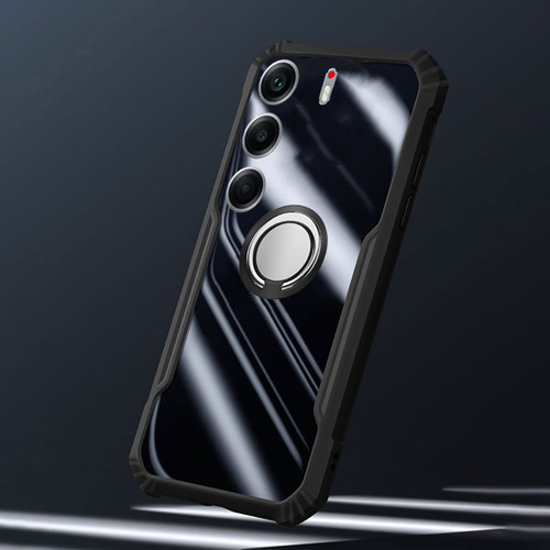 Funda Para Tecno Camon 40 Pro Suave Marco Claro Anillo